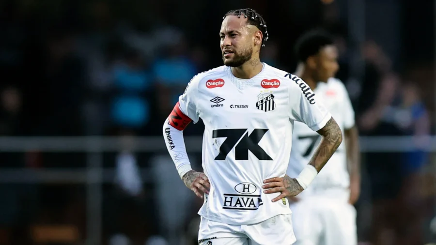 El Santos, en apuros: Neymar se lesiona y el riesgo de descenso es real