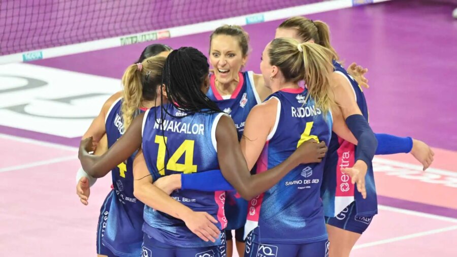 Liga de Campeones, Scandicci responde a Milan, Novara y Conegliano