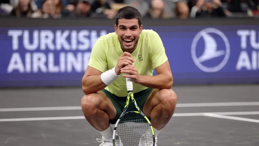 Carlos Alcaraz se divierte pero no demasiado: derrotado en Nueva Jersey