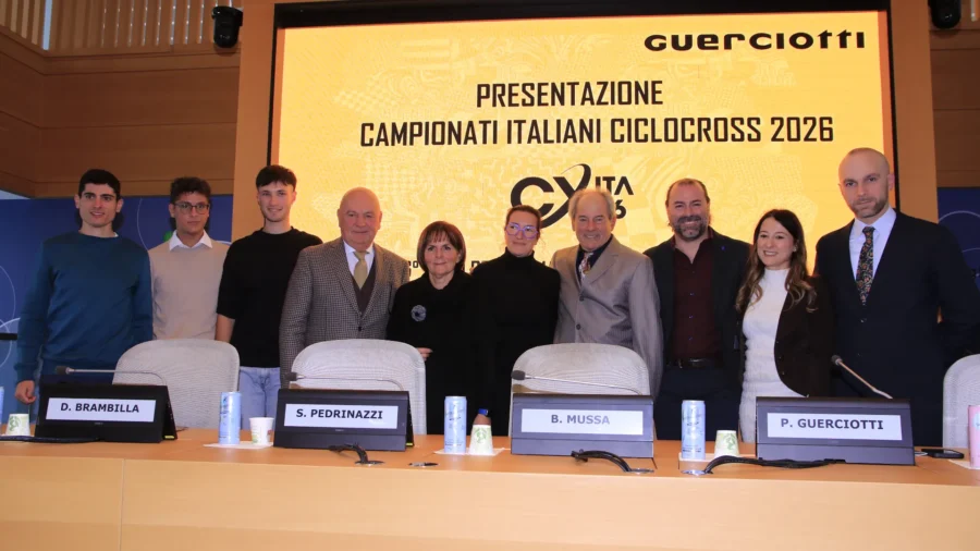 Campeonatos de Italia de ciclocross en el parque Increa de Brugherio