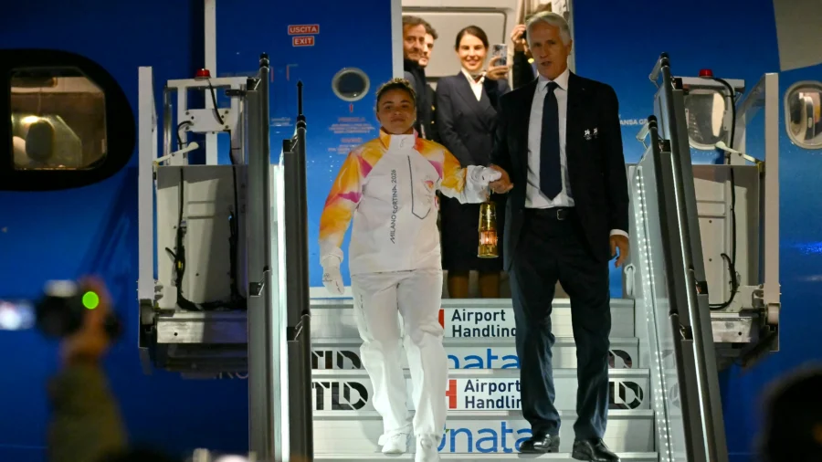 Milán-Cortina 2026, Jasmine Paolini en Italia con la llama olímpica: la emoción de la campeona italiana