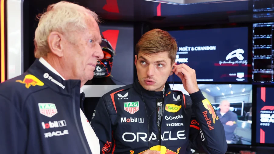 Helmut Marko se despide de Max Verstappen y Red Bull