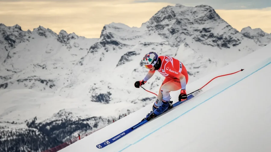 Michelle Gisin operada: grave lesión en la carrera de St. Moritz