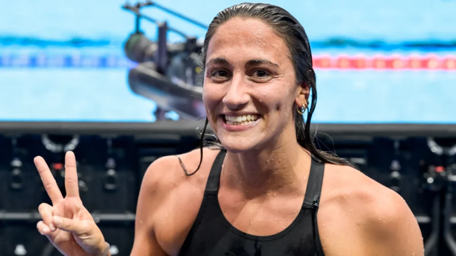 Simona Quadarella se lleva la plata europea y bate el récord histórico de Federica Pellegrini